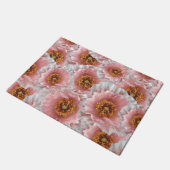 Rosa Pappi Fußmatte (Schrägansicht)