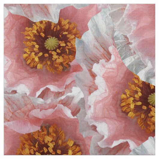 Rosa Pappi Stoff (Muster)