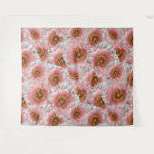 Rosa Pappi Wandteppich (Vorderseite (Horizontal))