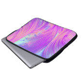 Rosa Parade Laptopschutzhülle (Vorne Knopf)