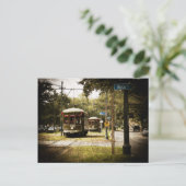 Rosa Park Drive Streetcars Postkarte (Stehend Vorderseite)