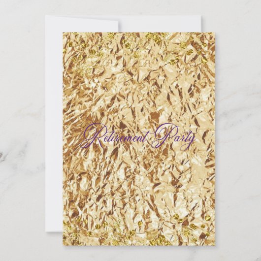 Rosa Party Einladung (Rückseite)