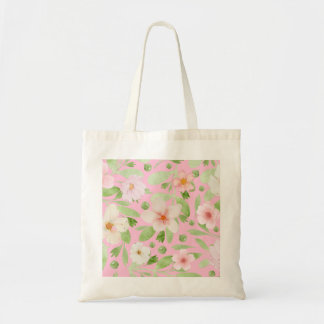 Rosa Pastell Blumen-Tasche - Boho Soft Bloom Tragetasche