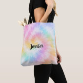 Rosa Pastell-Tie-Dye Girly Chic Tasche (Von Nahem)