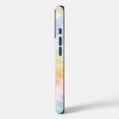 Rosa Pastell-Tie-Dye Mädchenhaft Chic              Case-Mate iPhone Hülle (Rückseite / Links)