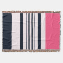 Rosa Pastellstreifen