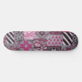 Rosa Patchwork Skateboard Deck (Horizontal)