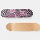 Rosa Patchwork Skateboard Deck (Horizontal)