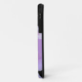 Rosa Peak Lila Monogram Case-Mate iPhone Hülle (Hinten/Links)