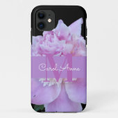 Rosa Peak Lila Monogram Case-Mate iPhone Hülle (Rückseite)