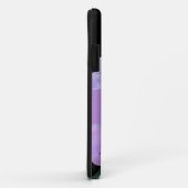 Rosa Peak Lila Monogram Case-Mate iPhone Hülle (Hinten/Rechts)