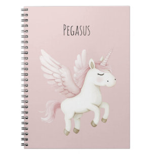 Rosa Pegasus Notizblock
