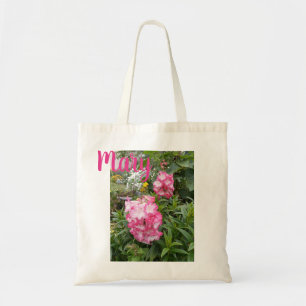 Rosa Penstemon-Blumen-Blumen-Foto-Tasche Tragetasche