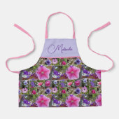 Rosa Penunia Daisy Blume Schürze (Vorderseite)