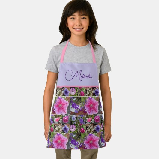 Rosa Penunia Daisy Blume Schürze (Insitu)