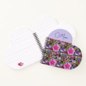 Rosa Penunia Daisy Blume Tag der Blumenmütter Notizblock (Innenseite)