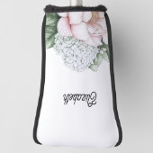 Rosa Peony Rot Personalisiert Golf Headcover (Rotieren 90)