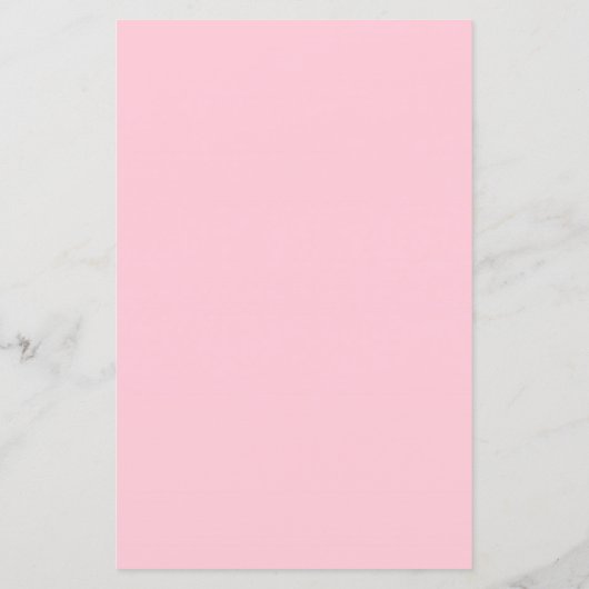 Rosa Peony Spring Garden Wedding Menü (Rückseite)