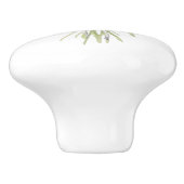 Rosa Peonys mit Bow Keramikknauf (Seitenansicht)