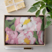 Rosa Perle Blütendecoupage Seidenpapier (Geschenk)