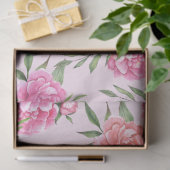 Rosa Perle Blütendecoupage Seidenpapier (Geschenk)