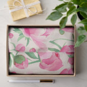 Rosa Perle Blütendecoupage Seidenpapier (Geschenk)