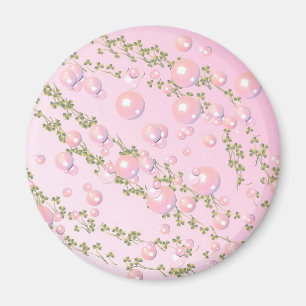 rosa Perle Magnet