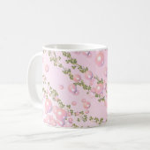 rosa Perle Tasse (Vorderseite Links)
