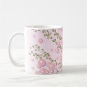 rosa Perle Tasse (Links)