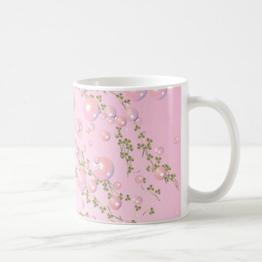 rosa Perle Tasse (Rechts)