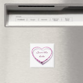 Rosa Perlen Magnet (In Situ (Geschirrspüler))