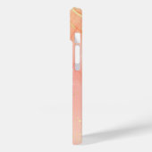Rosa personalisierter stilvoller benutzerdefiniert Case-Mate iPhone hülle (Rückseite / Links)