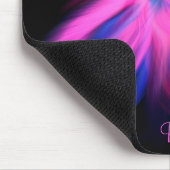 Rosa Personalisiertes Artisan-Fraktal Design Mousepad (Ecke)