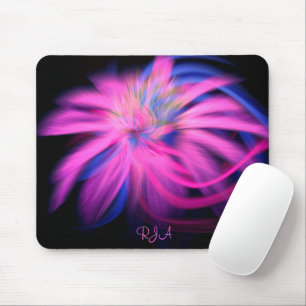 Rosa Personalisiertes Artisan-Fraktal Design Mousepad