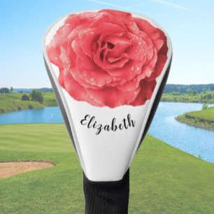 Rosa personalisiertes Geschenk für ihren individue Golf Headcover