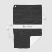 Rosa Personalisiertes Golfhandtuch HAMbWG (Insitu)