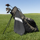 Rosa Personalisiertes Golfhandtuch HAMbWG (Gras)