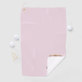 Rosa personalisiertes Monogramm-Design-Geschenk Golfhandtuch (Insitu)