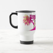 Rosa personifizieren Cheerleader Reisebecher (Links)