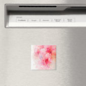 Rosa Petal Elegance Magnet (In Situ (Geschirrspüler))