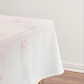 Rosa Petal Elegance Tischdecke (Beispiel)