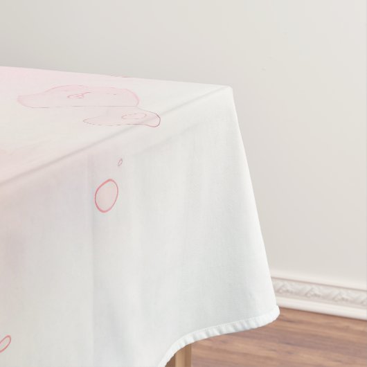 Rosa Petal Elegance Tischdecke (Beispiel)