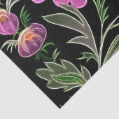 Rosa Petals Art Deco Seidenpapier (Ausschnitt)