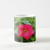 Rosa Petunia-Blume Kaffeetasse (Mittel)