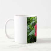 Rosa Petunia-Blume Kaffeetasse (Links)