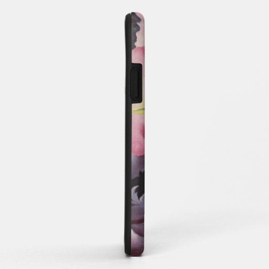 Rosa Petunie Case-Mate iPhone Hülle (Hinten/Rechts)