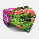 Rosa Petunie-Pelargonien Krawatte (Gerollt)