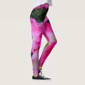 Rosa Petunien Leggings (Rechts)