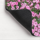Rosa Petunien Mousepad (Ecke)