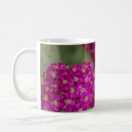 Rosa-Pfeil-Blume Kaffeetasse